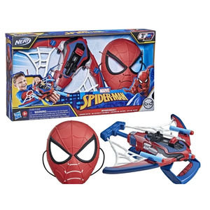 Marvel Spider-Man Spider Bolt Armor Gear Set, Spiderbolt NERF Blaster Toy